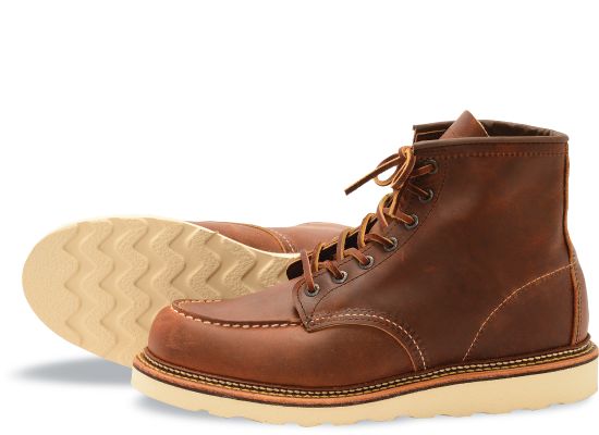 Red Wing Men's Classic Moc Leather Lace-Up Boots 1907