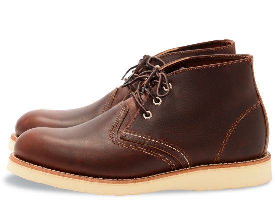 Red Wing Men's Work Chukka Leather Lace-Up Boots 3141