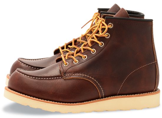 Red Wing Men's Classic Moc Leather Lace-Up Boots 8138